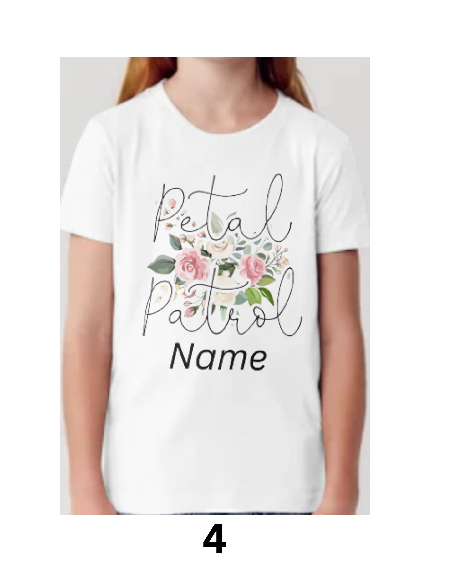 Custom Flower Girl T-Shirt