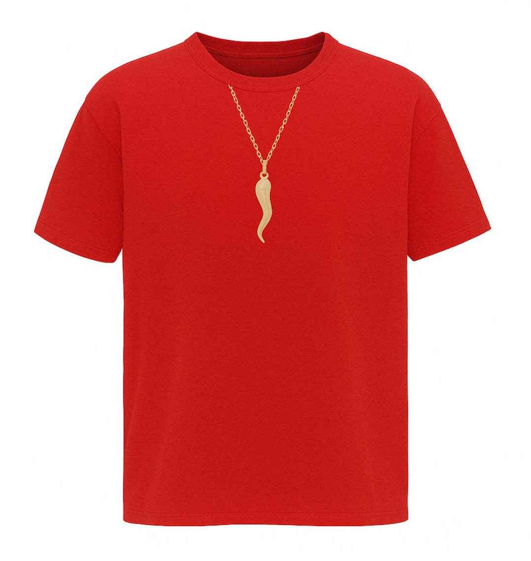 Novelty T-Shirt - Italian Horn