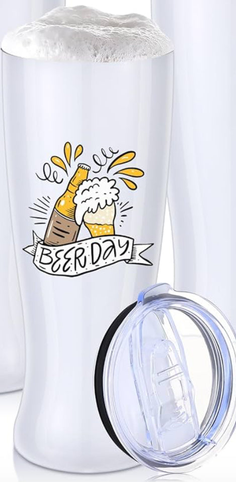 Custom 20oz Stainless Steel Beer/Coffee/Hot/Cold Tumbler