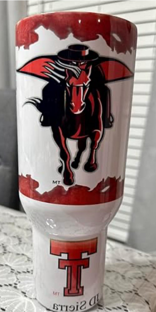 Custom 40oz Tumbler W/ Straw & Lid