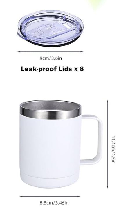 Novelty 12oz Tumbler Cup-Sophia Petrillo-Coffee Time