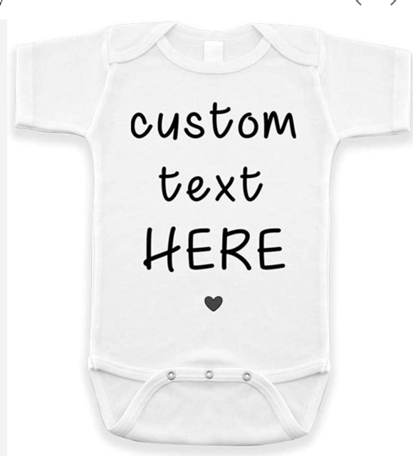 Custom Baby Onesie