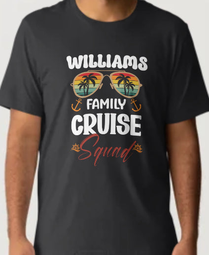Custom Vacation Cruise T-Shirts
