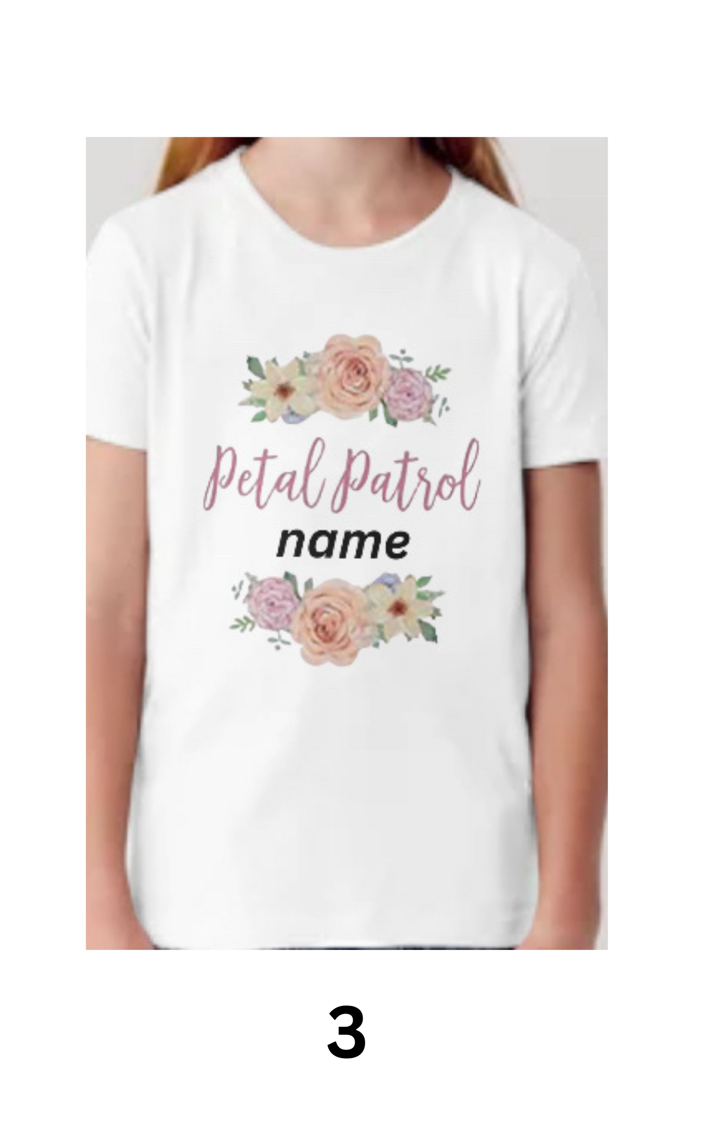 Custom Flower Girl T-Shirt