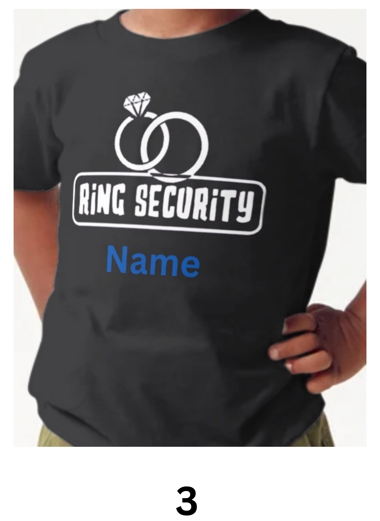 Custom Ring Bearer T-Shirt