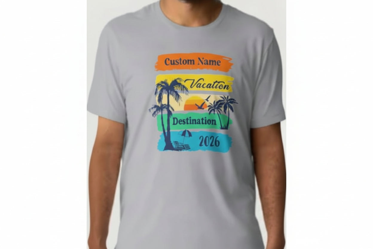 Custom Vacation T-Shirts
