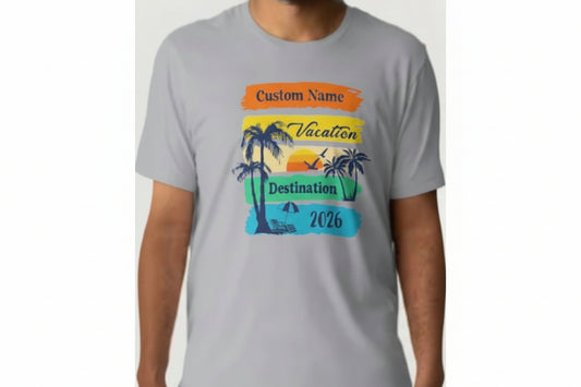 Custom Vacation T-Shirts
