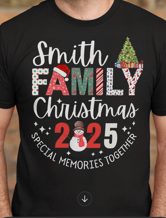 Custom Holiday T-Shirts