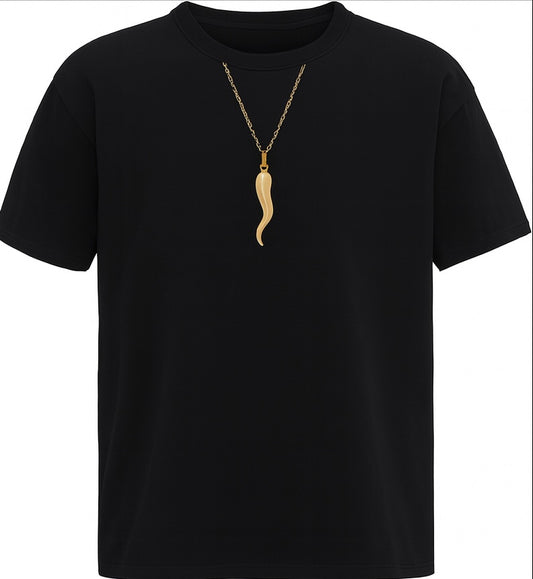 Novelty T-Shirt - Italian Horn