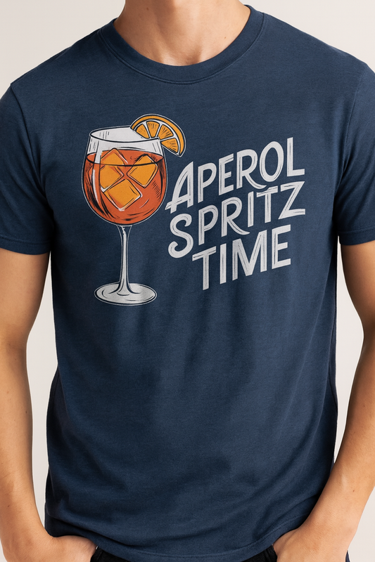 Novelty T-Shirt- Aperol Sprintz Time