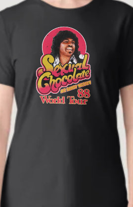 Novelty T-Shirt-Sexual Chocolate