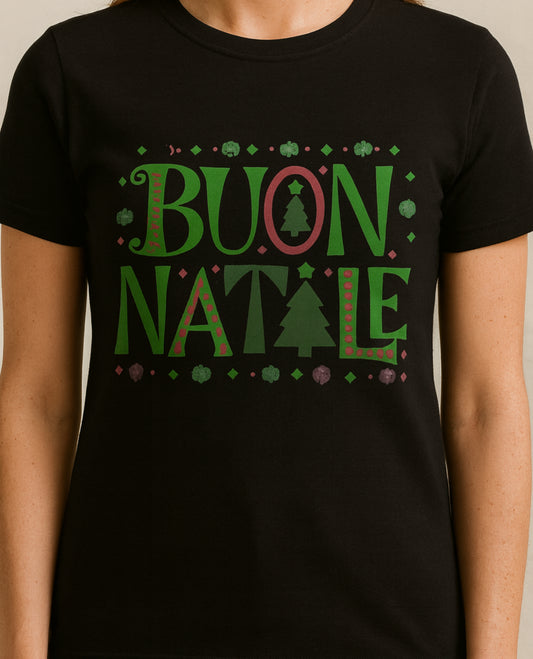 Novelty T-Shirt- Buon Natale