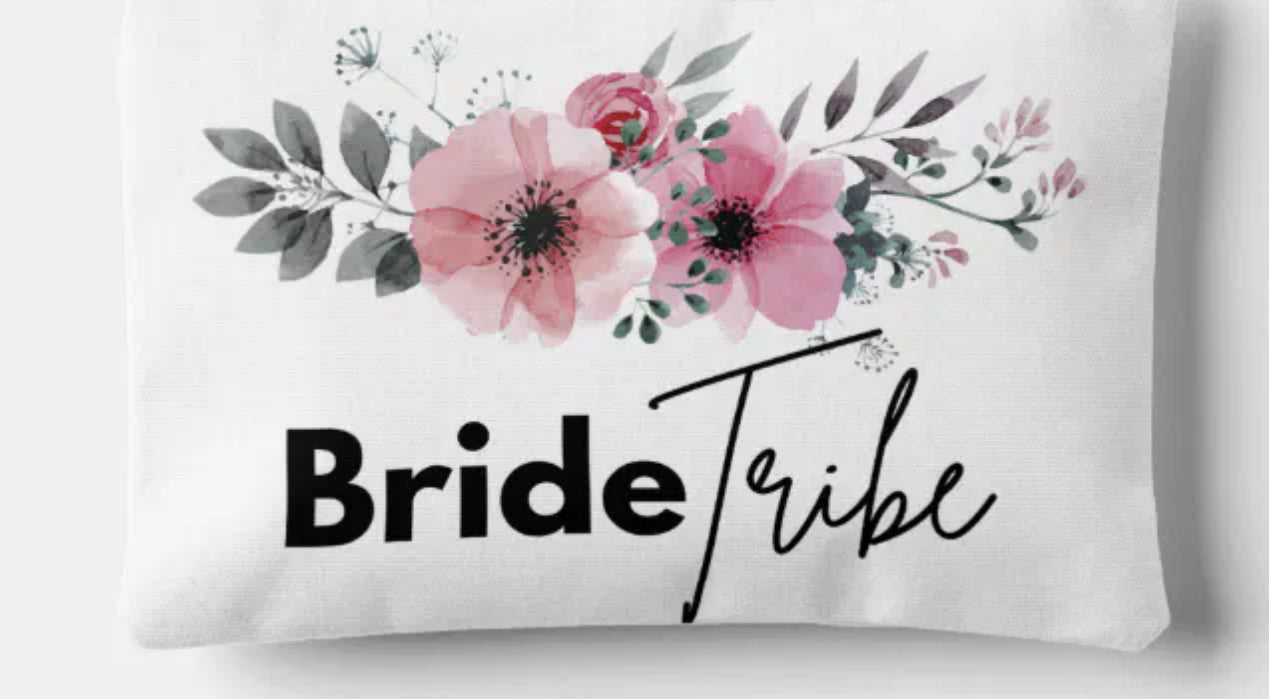 Custom Canvas Makeup Bag