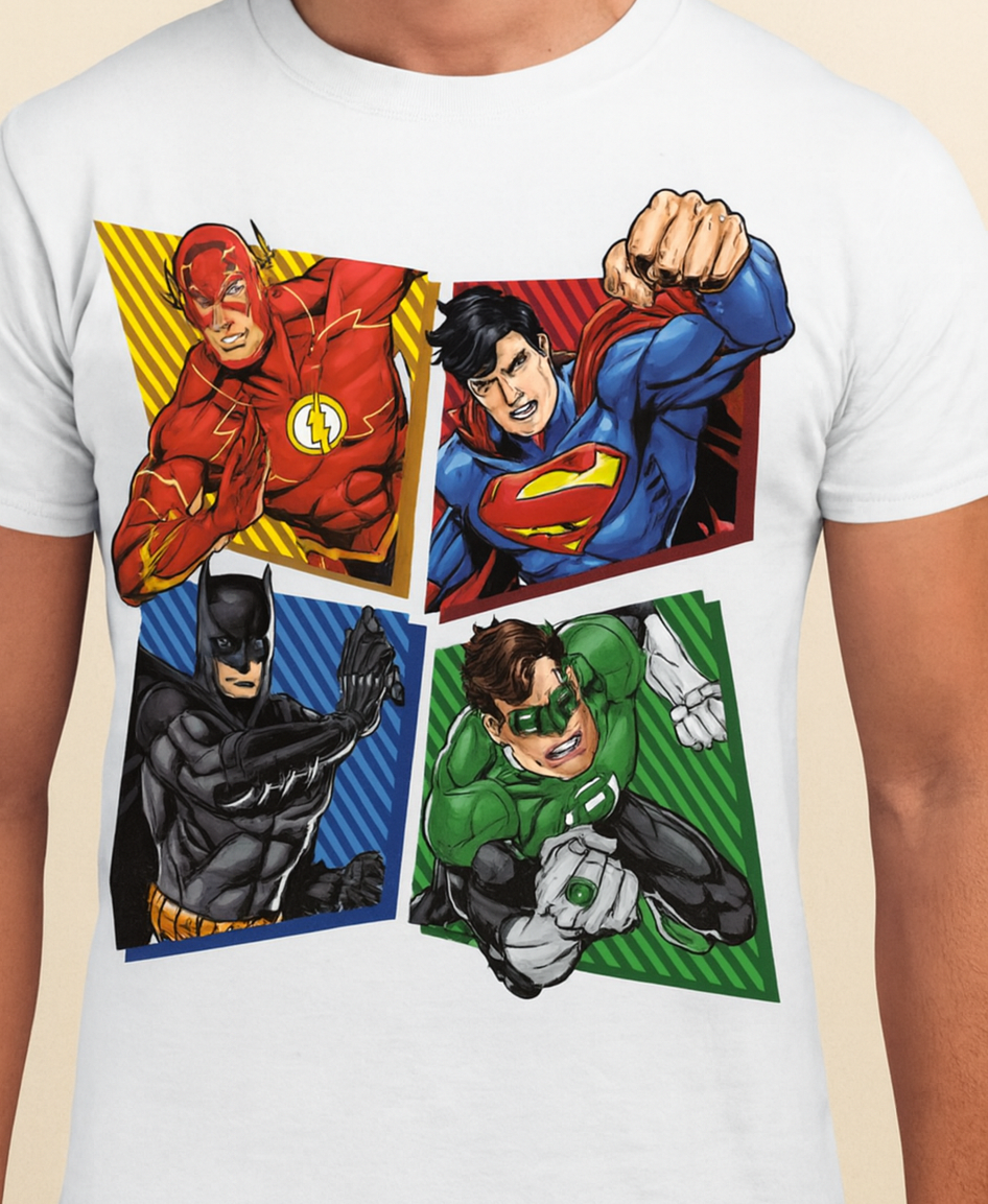 Novelty T-Shirt- Superhero 4