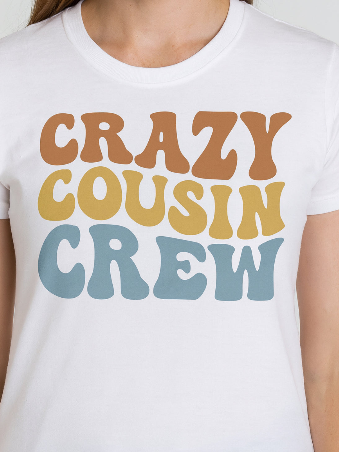 Novelty T-Shirt- Crazy Cousin Crew