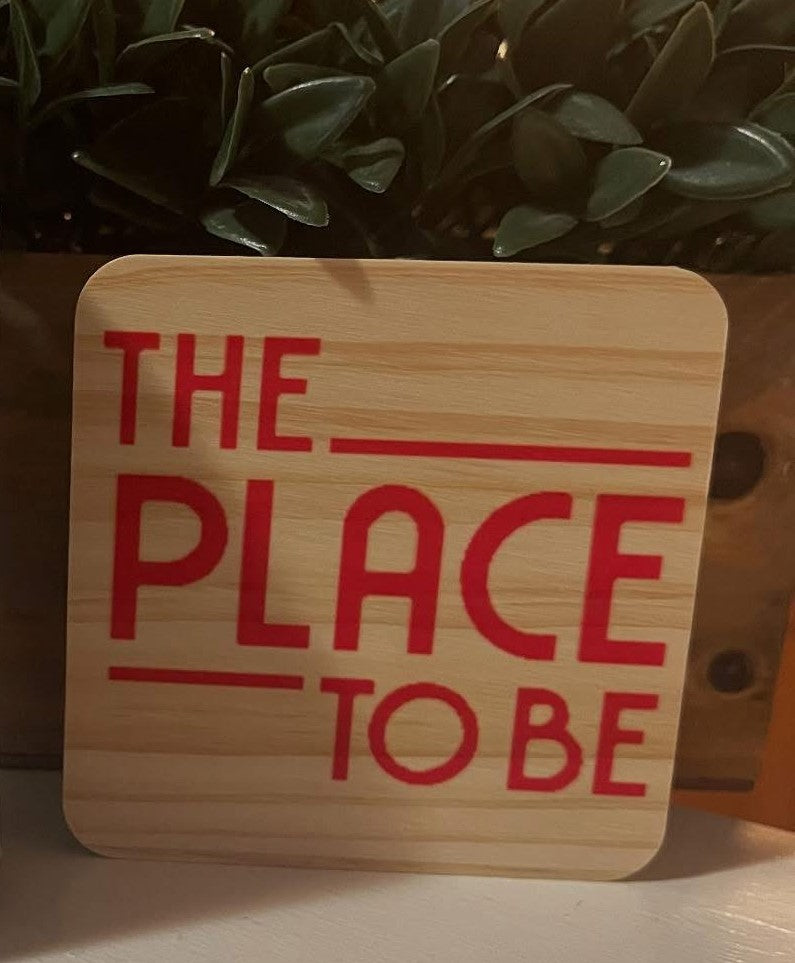 Customized Wood Coaster