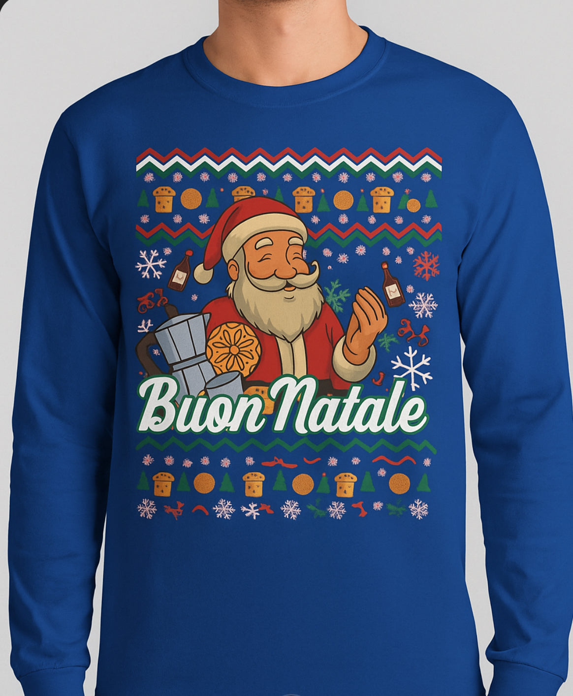 Novelty T-Shirt-Buon Natale