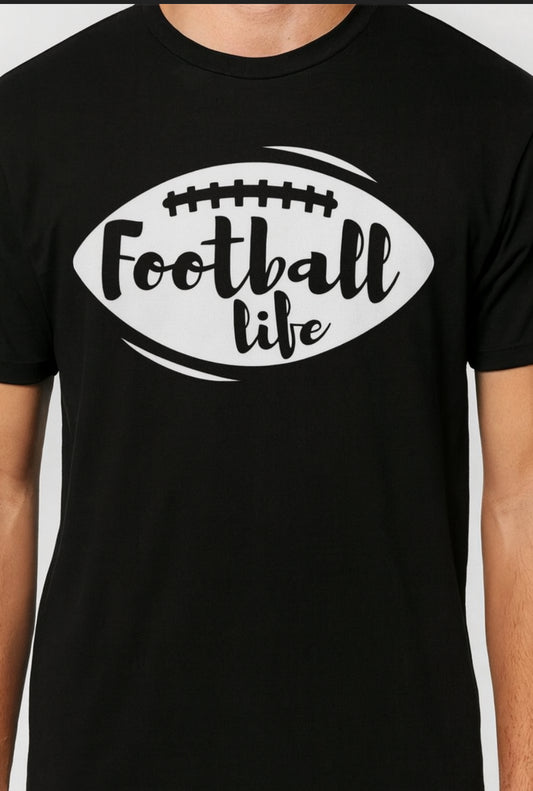 Novelty T-Shirt- Football Life