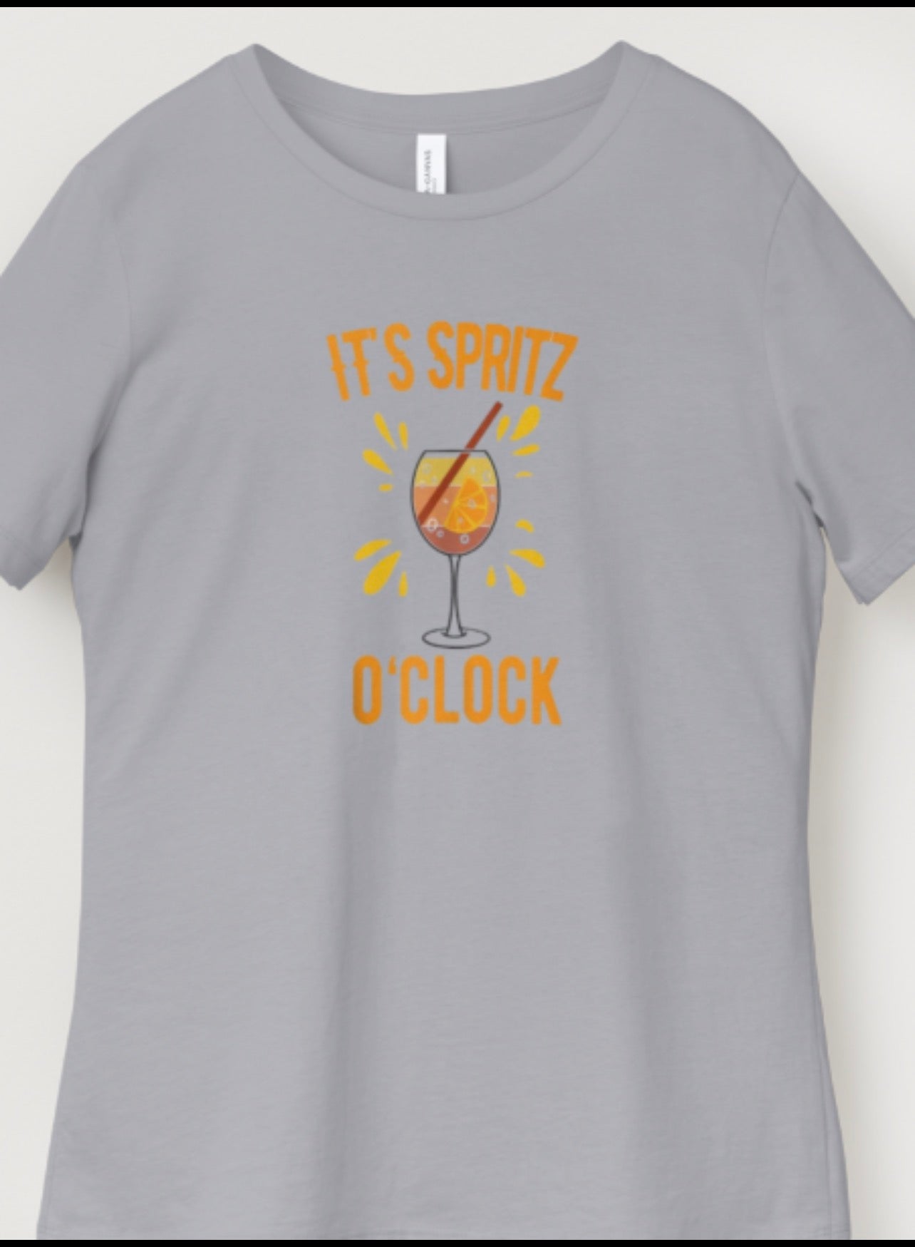 Novelty Unisex Spritz O'Clock Tshirt