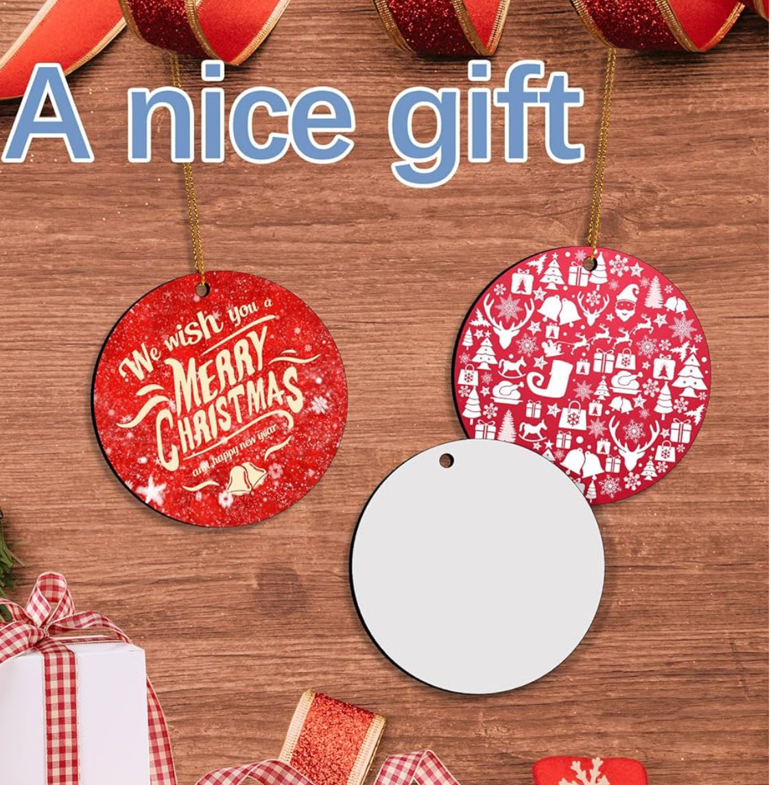 Custom Round Ornament