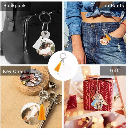 Custom Double Sided Keychain