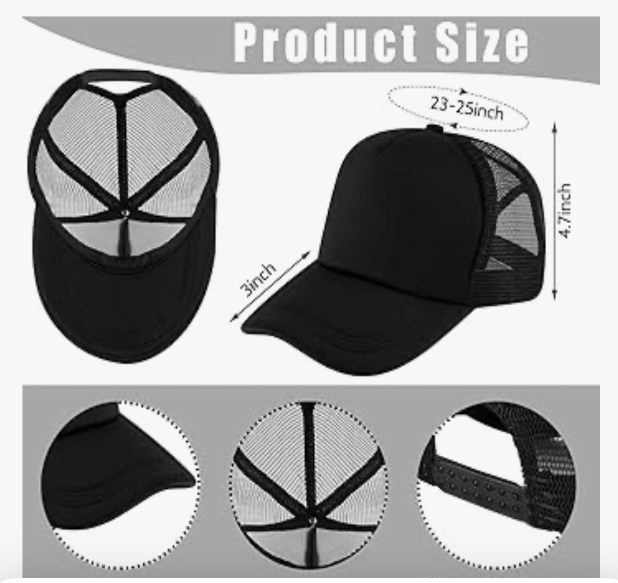 Custom Trucker/ Baseball Cap