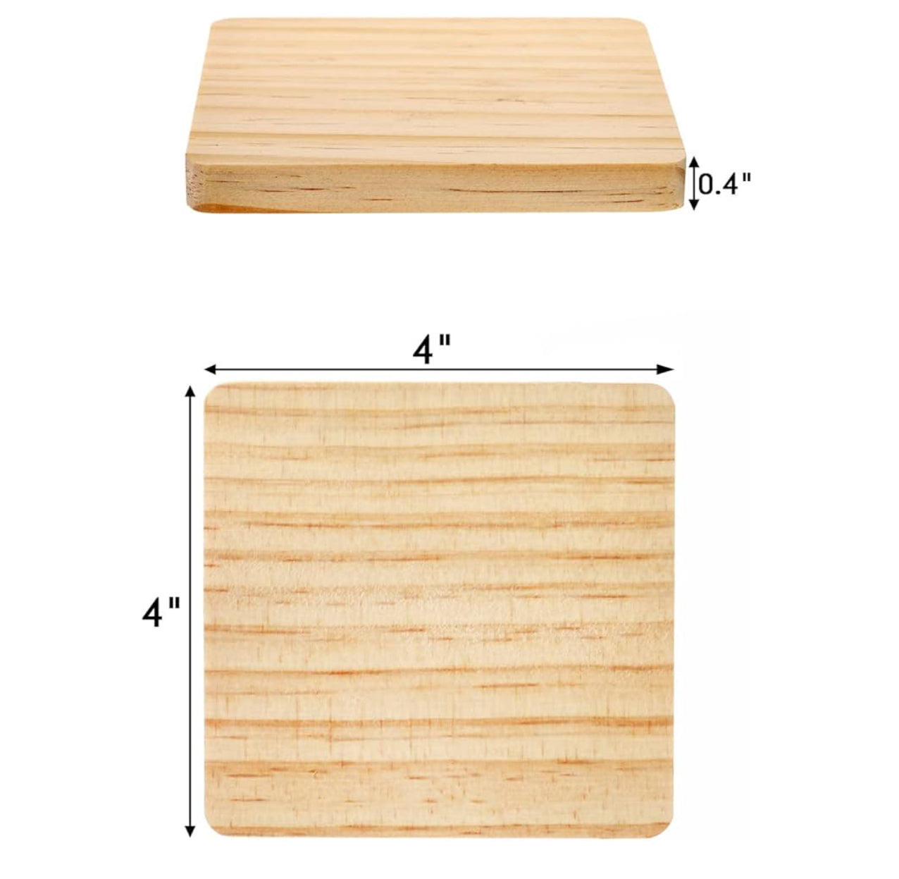 Customized Wood Coaster