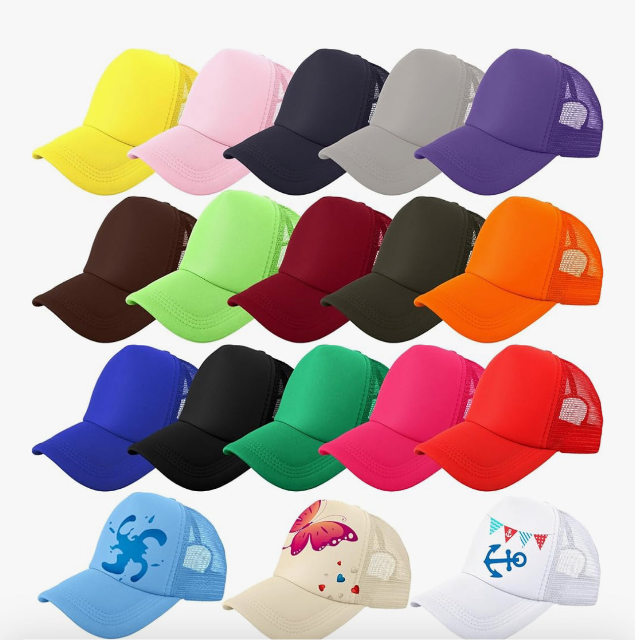 Custom Kids Trucker/ Baseball Hat