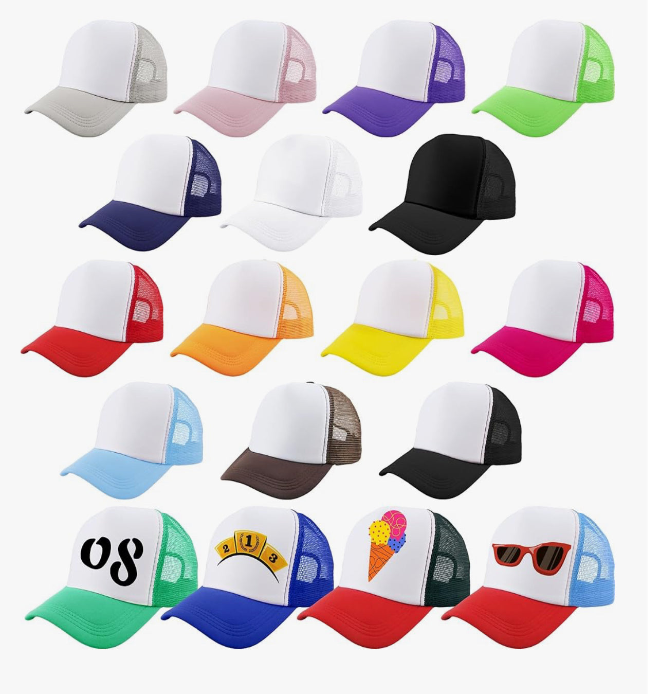 Custom Kids Trucker/ Baseball Hat