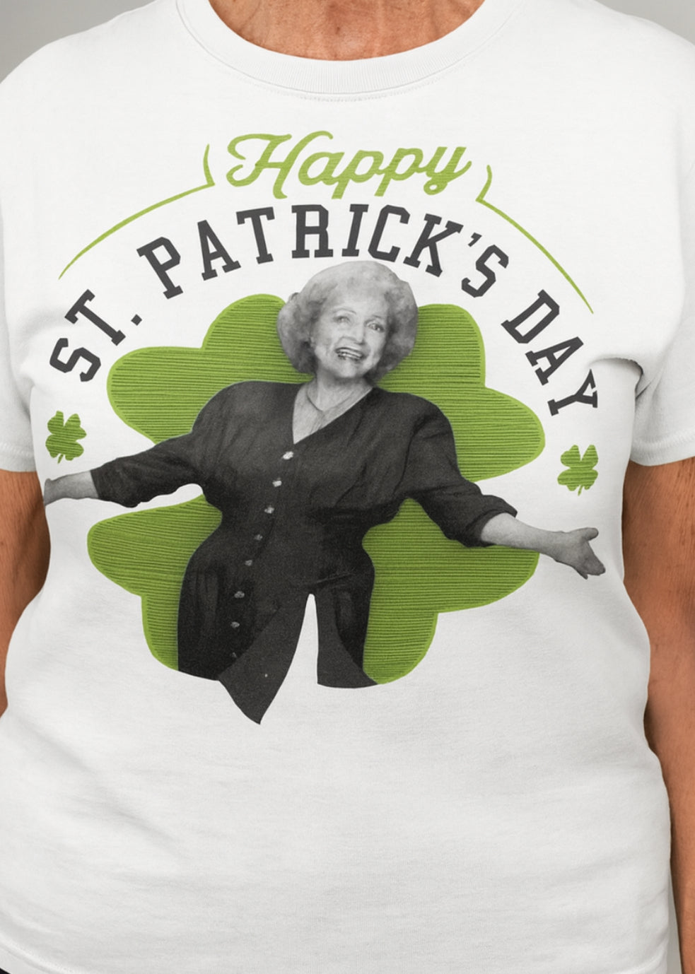 Novelty T-Shirt-Golden Girls-Happy St. Patrick's Day