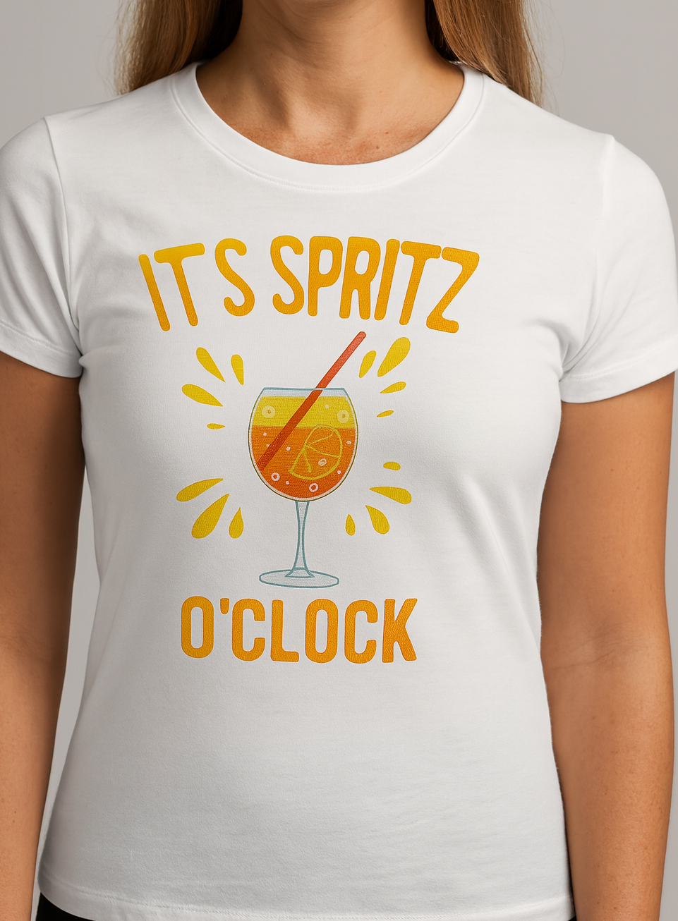 Novelty Unisex Spritz O'Clock Tshirt