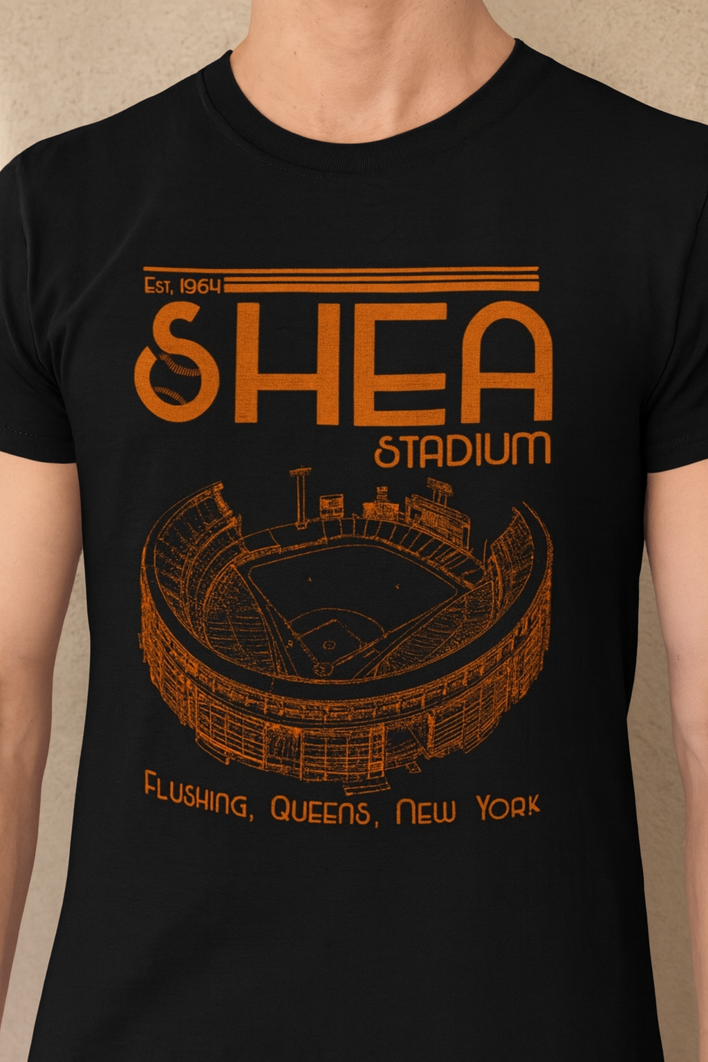 Novelty T-Shirt -Shea Stadium
