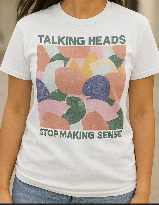 Novelty T-Shirt- Talking Heads