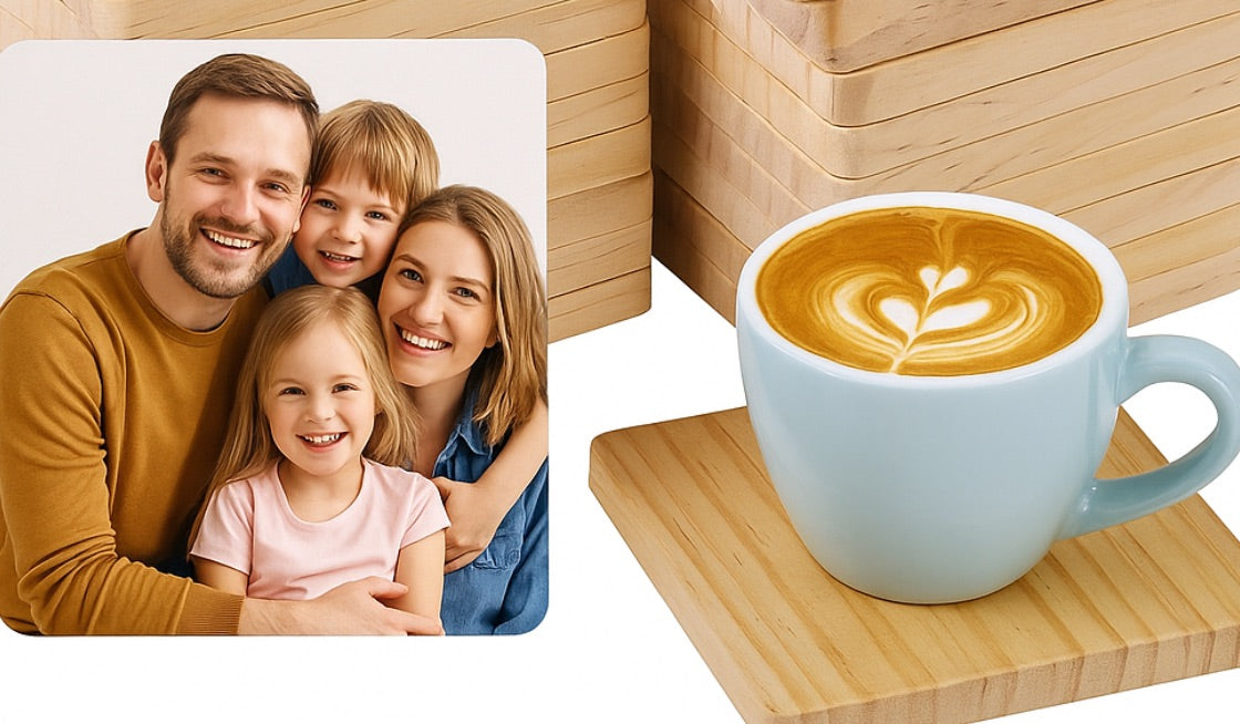 Customized Wood Coaster