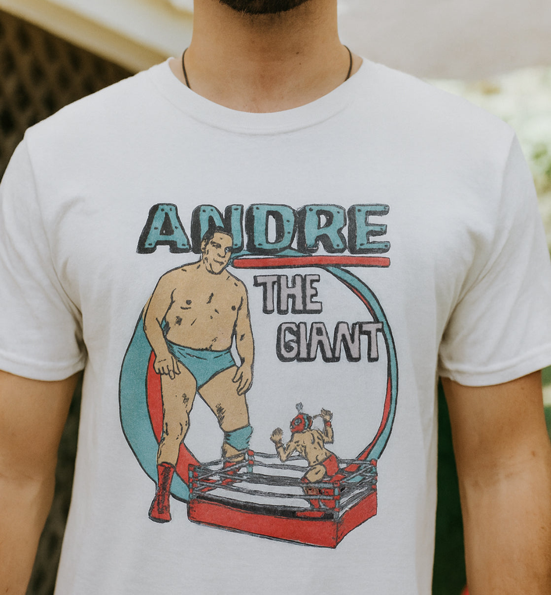 Novelty T-Shirt- Andre The Giant