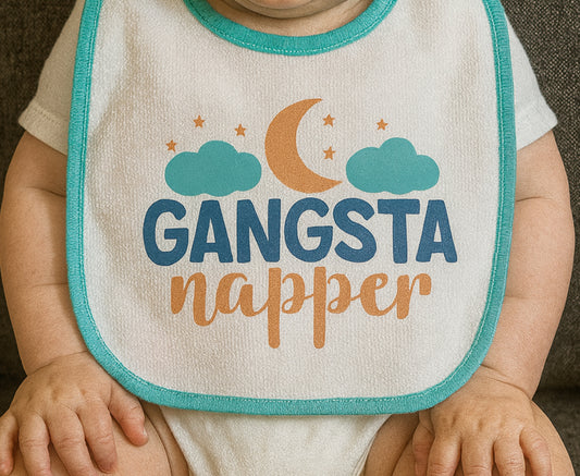 Baby Bib-Gangsta Napper