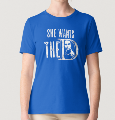 Novelty T-Shirt - She Wants The D