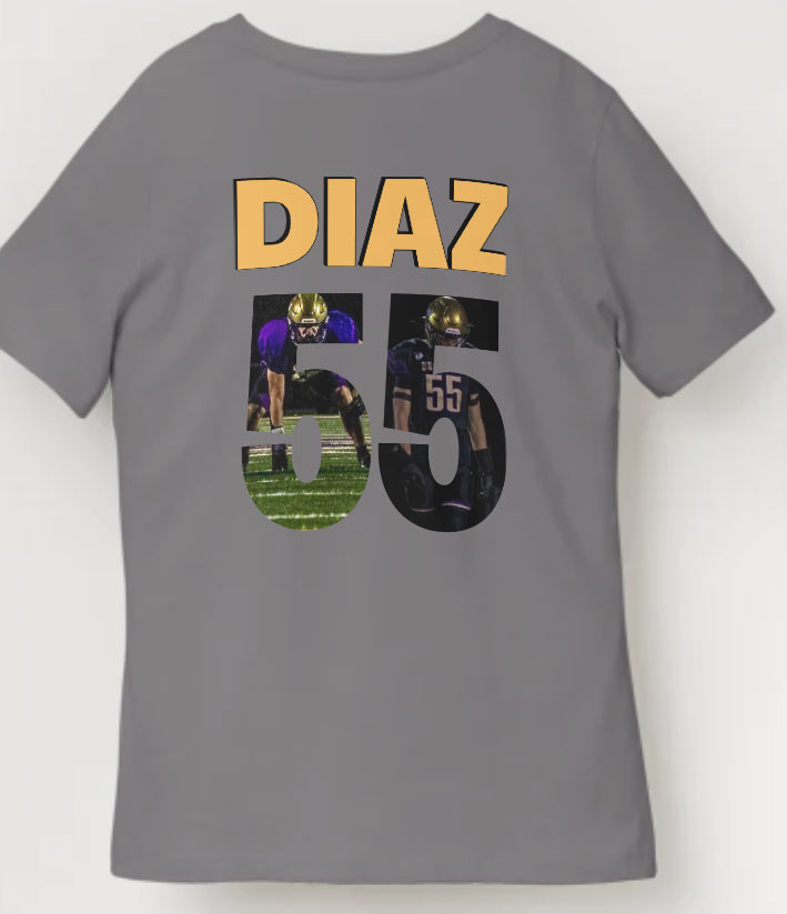 Custom Double Sided Embedded image T-Shirt