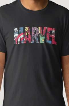 Novelty T-Shirt- Marvel