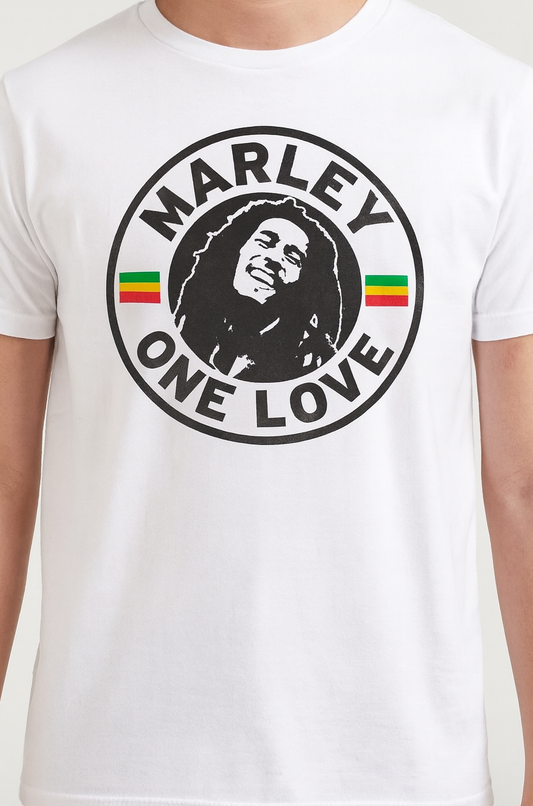 Novelty T-Shirt - Marley One Love