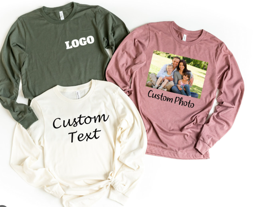 Custom Long Sleeve Shirts-Women