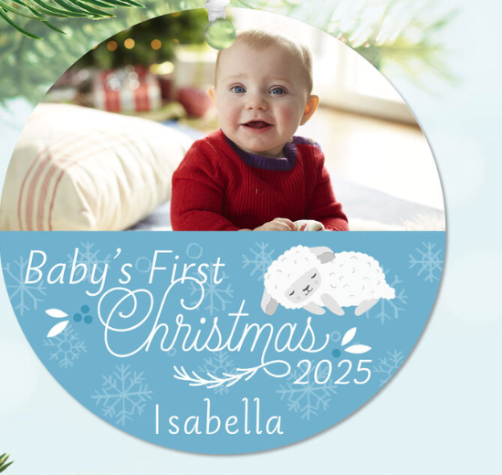 Custom Round Ornament