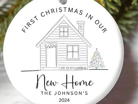 Custom Round Ornament