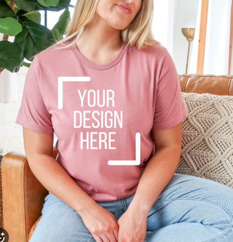 Custom Short Sleeve T-Shirts-Women