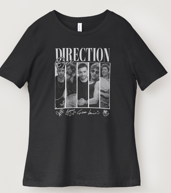 Novelty T-Shirt- One Direction