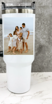 Custom 40oz Tumbler W/ Straw & Lid