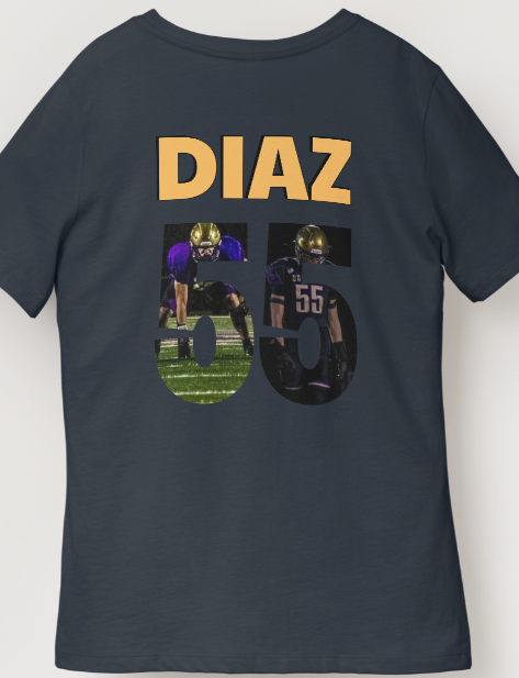 Custom Double Sided Embedded image T-Shirt