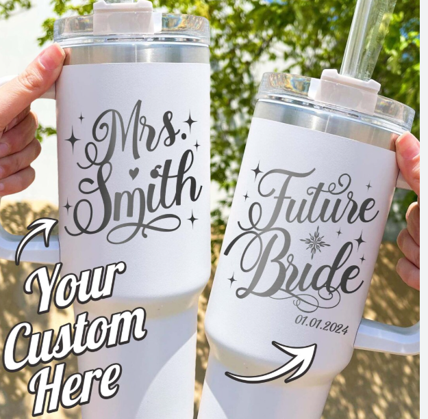 Custom 40oz Tumbler W/ Straw & Lid