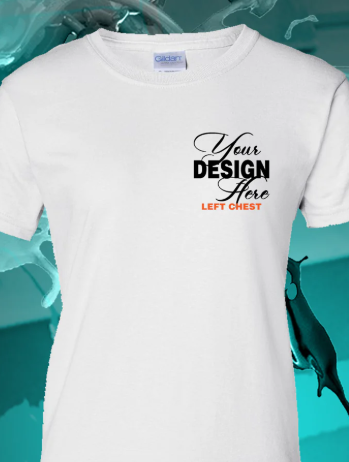 Custom Double Sided Short Sleeve T-Shirt-Women